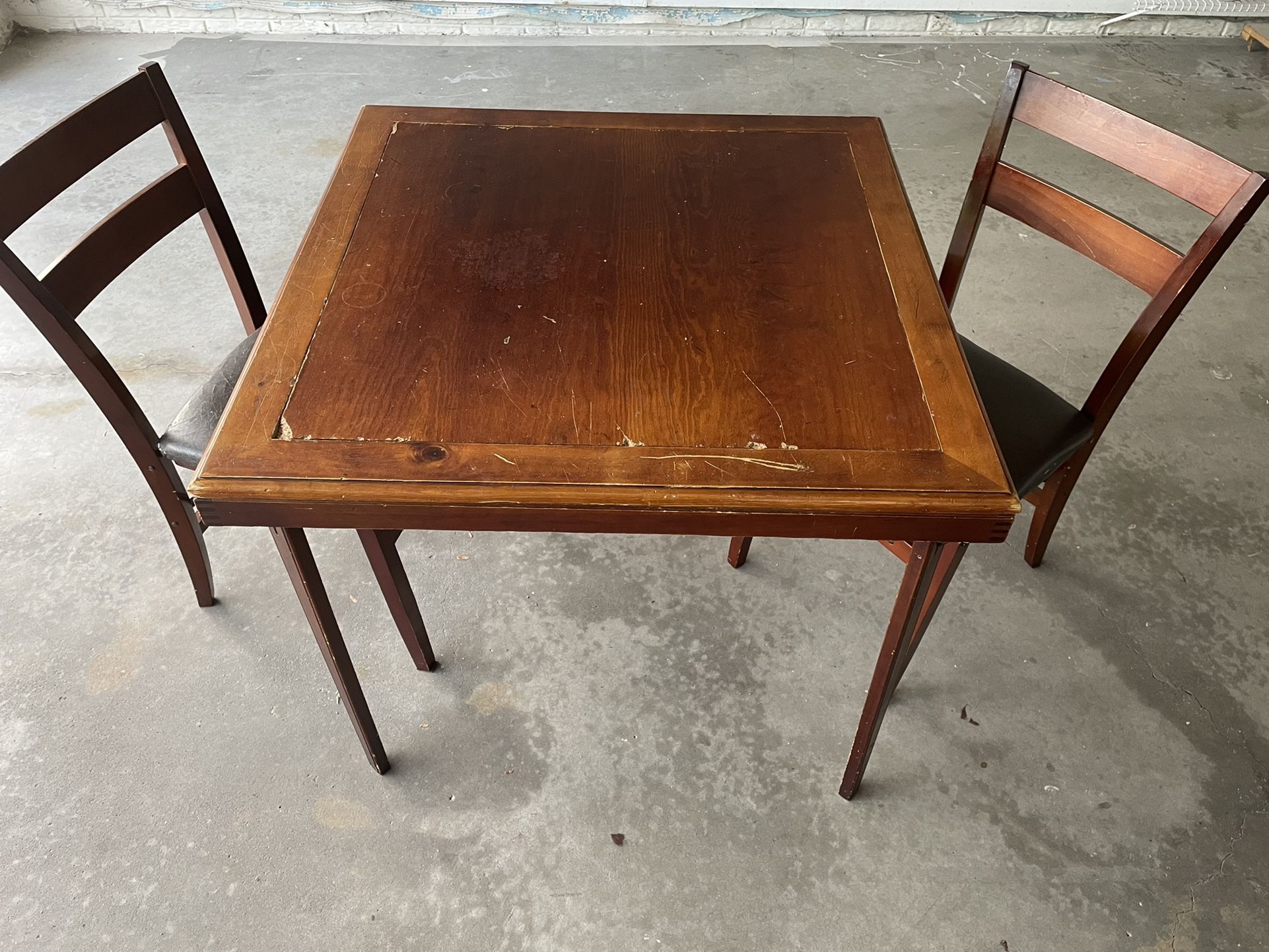 Dining Table And 2 Chairs