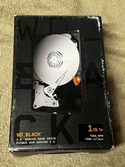 WD_Black 1TB 7200 RPM 3.5 Hard Drive