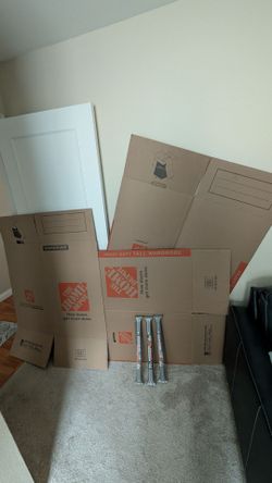 Home Depot wardrobe boxes
