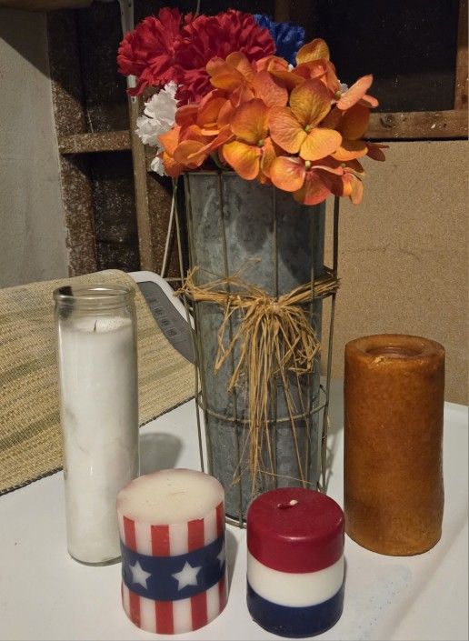 Candles & Flowers