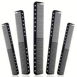 Carbon Fiber Precision Comb Set Of 5