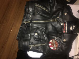 Kids Harley Davidson motorcycle jacket