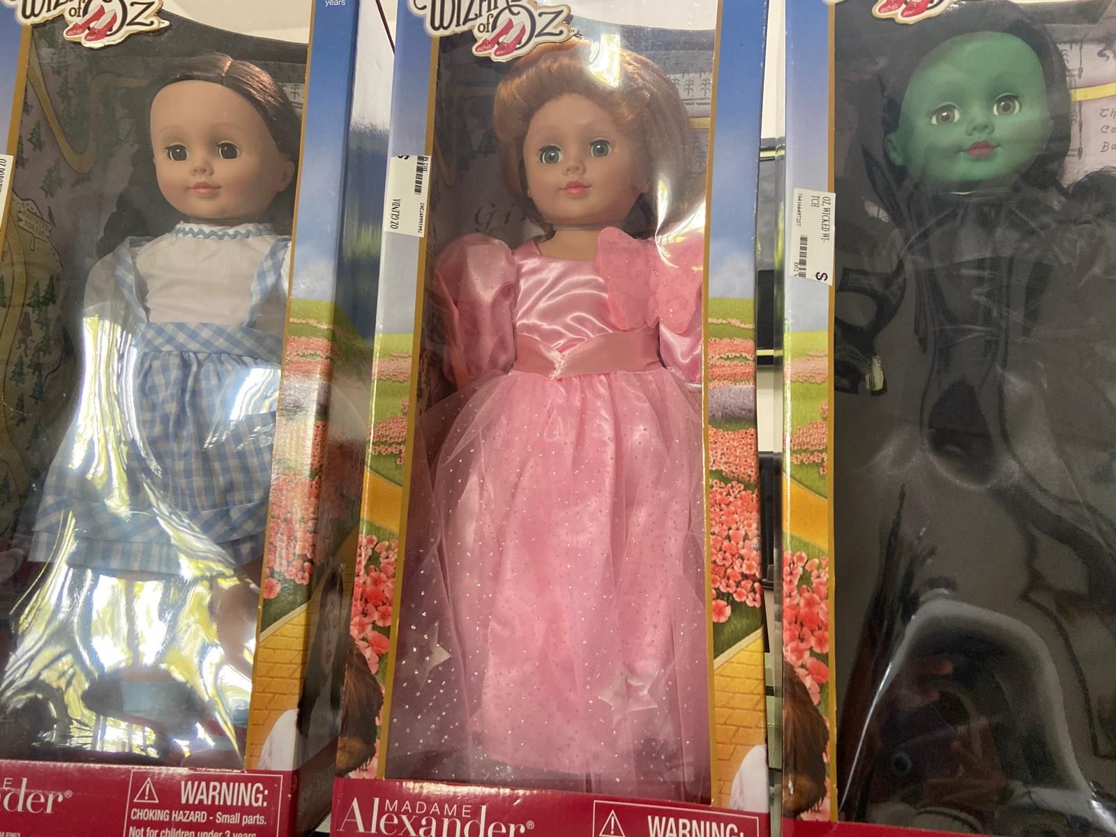 MADAME ALEXANDER COLLECTIBLE DOLLS WIZARD OF OZ