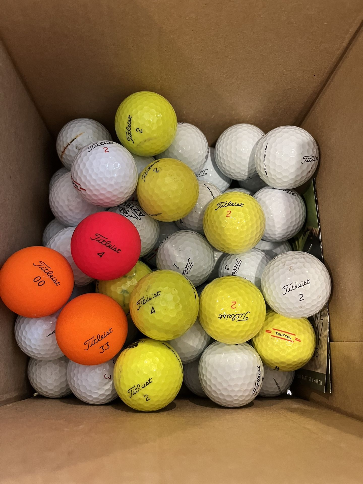Titleist Golf Balls (50 Recycled)