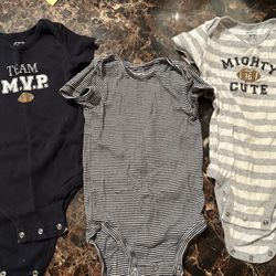 3 For $6 Carters Onesies
