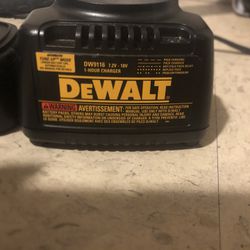 18V DeWalt Battery And Charger 