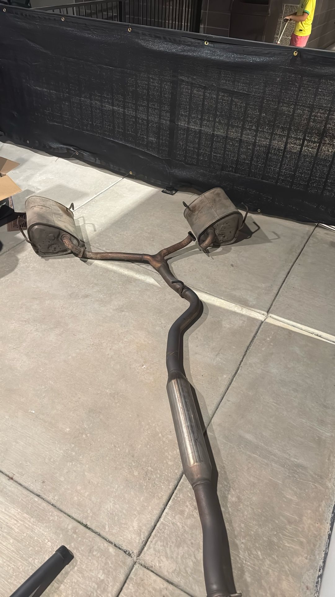 OEM 2013 subaru Impreza STI Exhaust