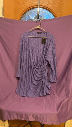 New women’s plus wrap top