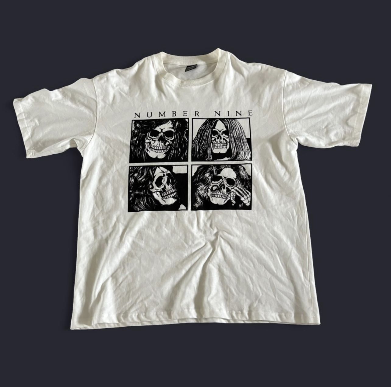 Number Nine Skeleton T Shirt