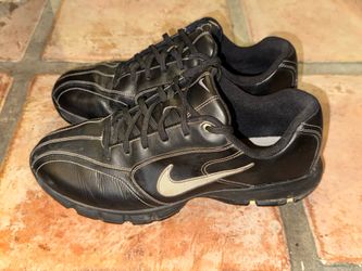 Black NIKE Golf Shoes Size 9.5