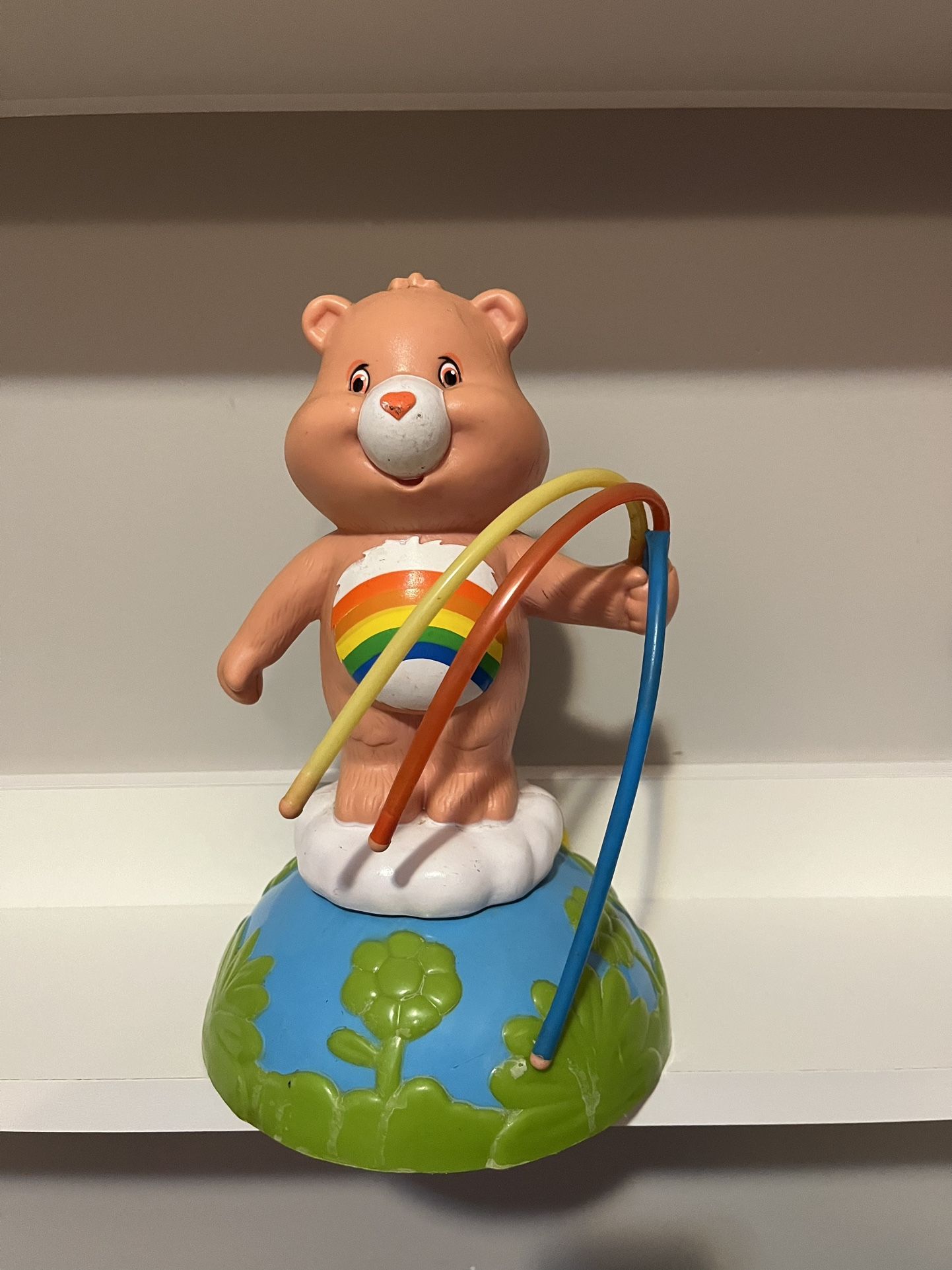 VINTAGE Carebear Rainbow Sprinkler