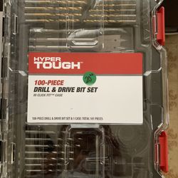 Hyper Tough 100 Piece Drill & Drive Bit Set