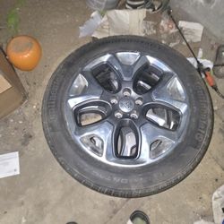 2018 Jeep Compass 18" OEM Wheel Rim + Tire