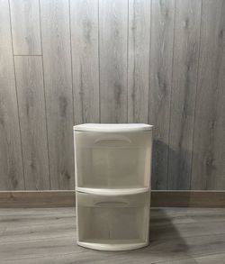 2 Drawer Storage Cart
