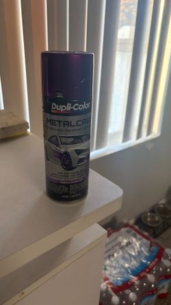 purple spray paint