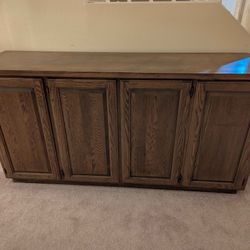 Wood Four door Cabinet 