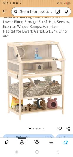 Luxury  hamster cage