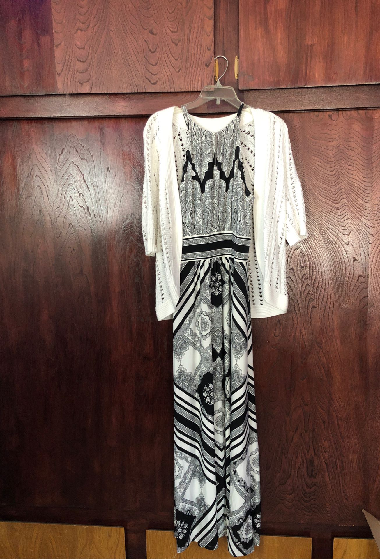 Dress with sweater top , London style collection & Liz Claiborne