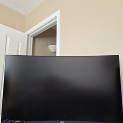 AOC 32" Curved Gaming Monitor - 165Hz Refresh Rate - 1500R Curve