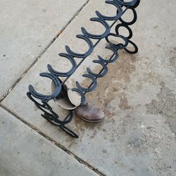 Horseshoe Boot Holder