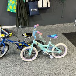 Huffy Disney frozen And Schwinn “Ignition” Bikes For Sale 