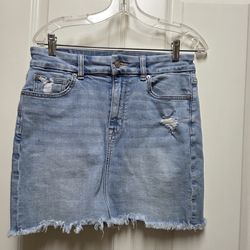 LADIES  DENIM SKIRT