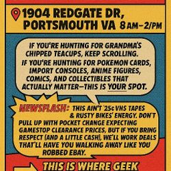 🚨 YARD SALE, BUT Its For NERDs  🚨  