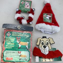 Christmas Dog Outfits Accessories SM