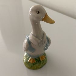 Beatrix potter’s Mr Drake Puddle-Duck Figurine