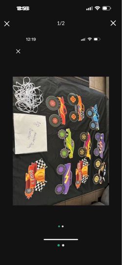 Monster jam party supplies