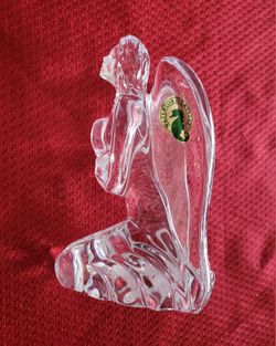 Crystal Angel of Devotion Figurine