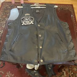 Hardly  Davidson Vest For sale 50:00 Dollars Firm Price Good Conf