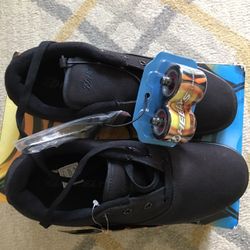 Heelys Launch Solid Black Men’s Size 8 Brand New With Box