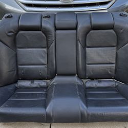 2009-2014 Acura TL Factory Rear Black Leather Seats