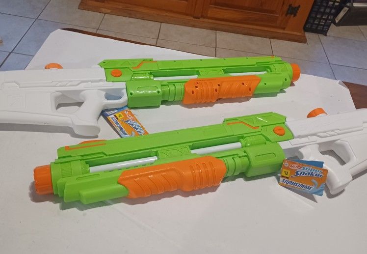New Nerf Super Soakers water shooters. New with tags. Have 2 available $5 each