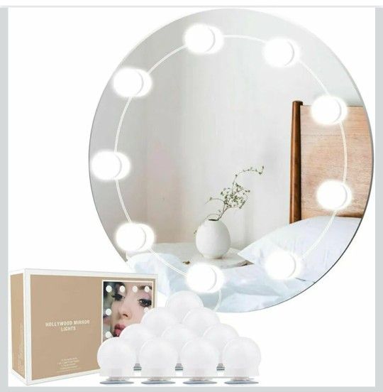 10 Bulb LED Vanity Lights $10