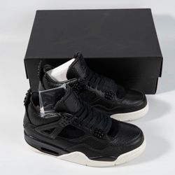 Air Jordan 4 Retro Pony Hair Black