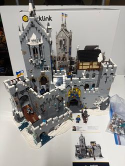 LEGO Bricklink (910029) Mountain Fortress Castle-100% Complete With Box-Retired
