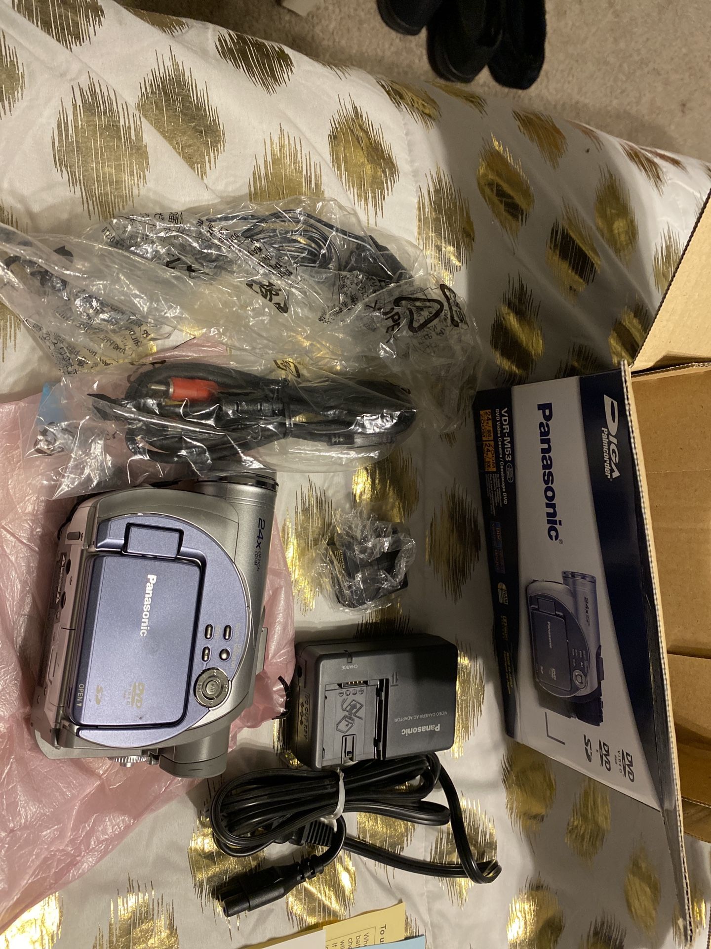 Panasonic Vdr -m53 Dvd Camcorder