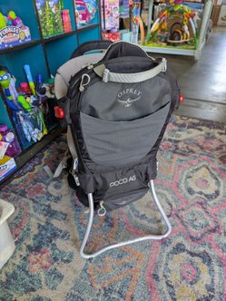 Osprey Poco AG hiking backpack child carrier