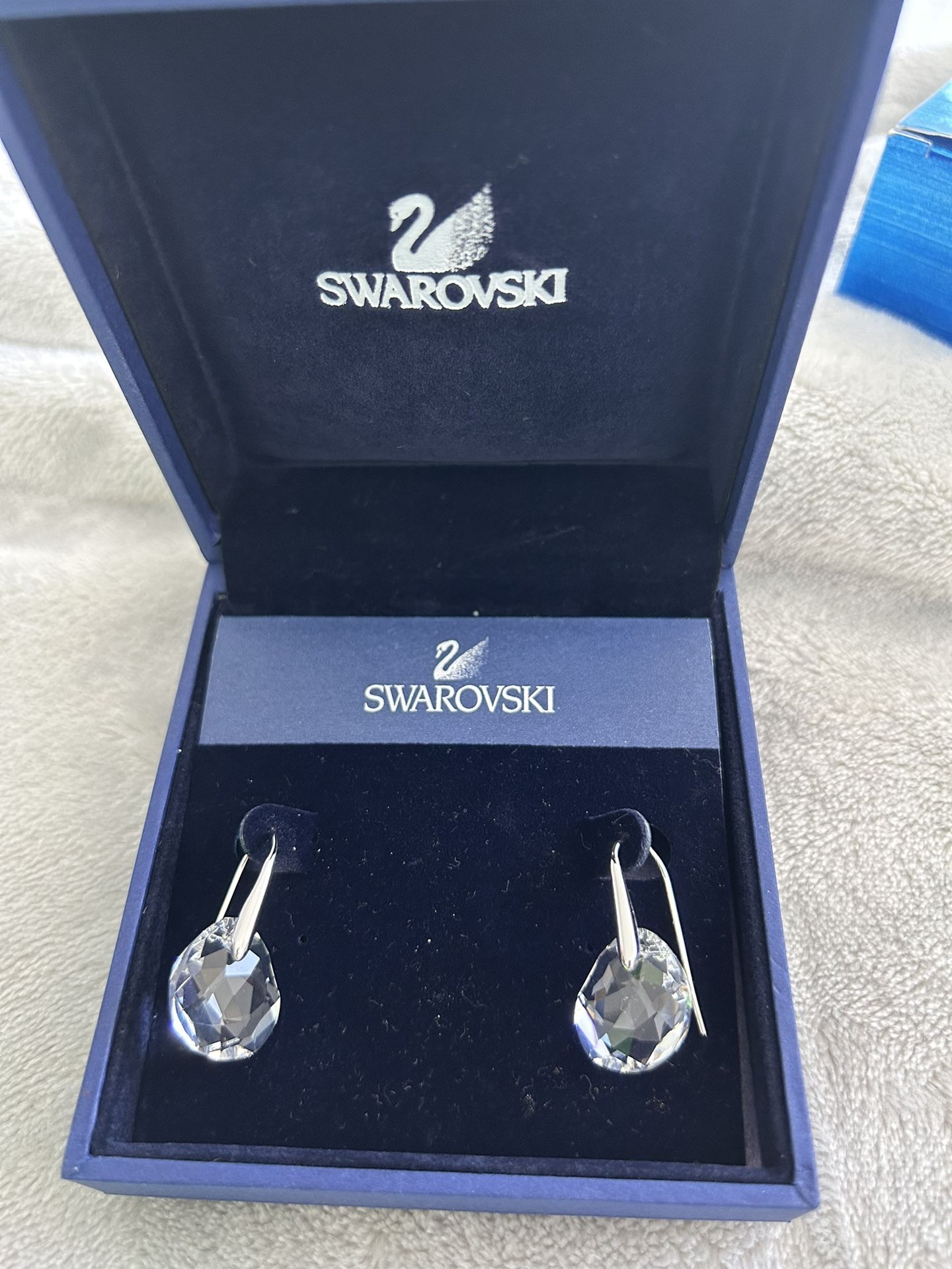Swarovski Galet Pierced Earrings