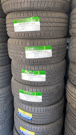 225/45R18 DELINTE D7 $319 ALL 4 INSTALLED BALANCED W/ ALIGNMENT