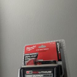 milwaukee battery 6.0