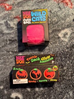 Needoh Wild Cat and Teenie Jack Glow Lantern