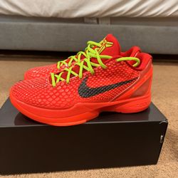 Kobe 6 Reverse grinch Size 10