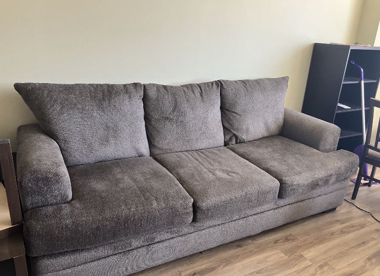 Comfy Gray Couch