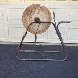 Antique Pedal Stone Grinder