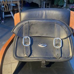 Pair Of Motorcycle Saddle Bags