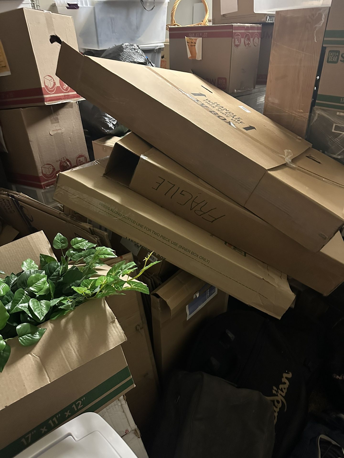 Moving Boxes Good Condition—Cheap