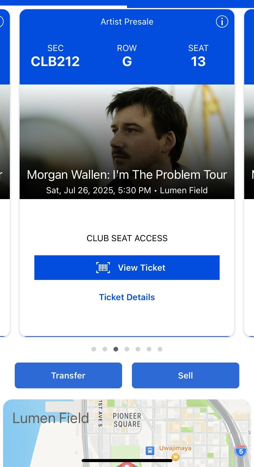2 Tickets To Morgan Wallen I’m The Problem Tour